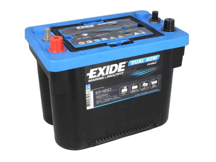 Akumulator Exide Marine Dual AGM 50 Ah