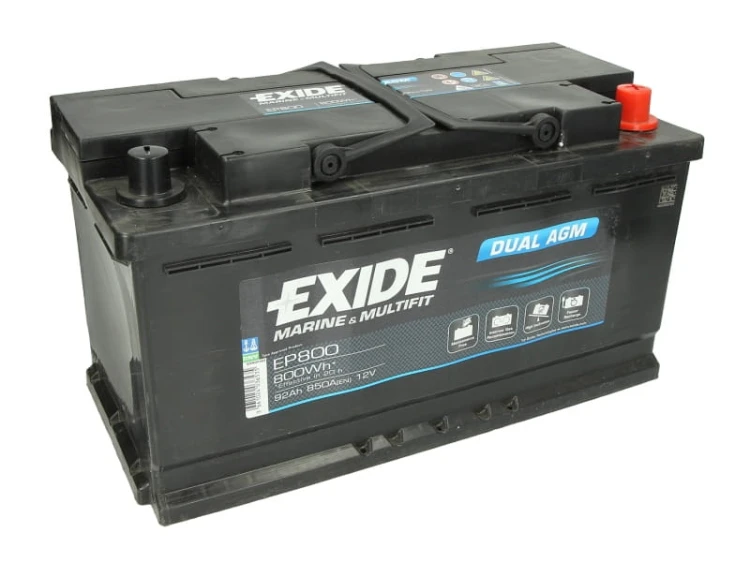 Akumulator Exide Marine Dual AGM 95 Ah