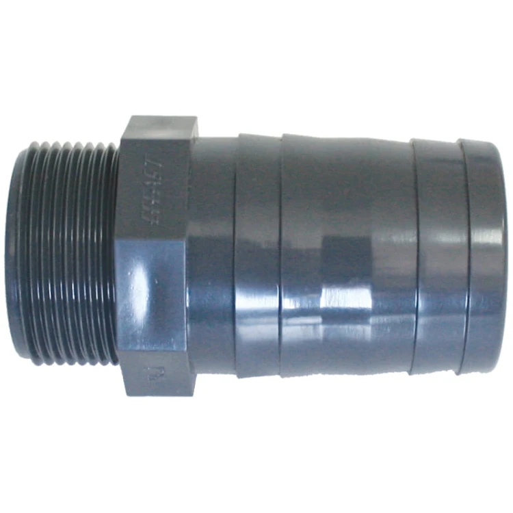 Króciec 3/4" na wąż 20 mm PVC
