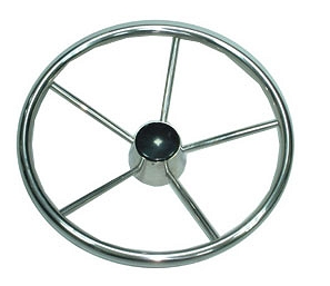 Kierownica 385 mm ze stali nierdzewnej