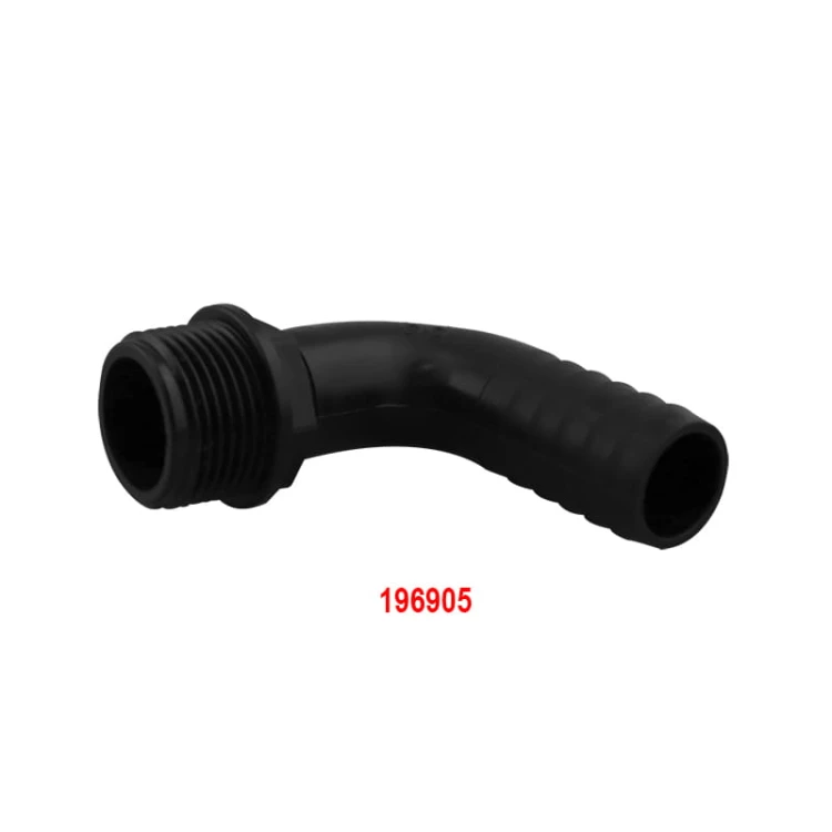Króciec 90 st. 3/4" na przewód 20 mm do zbiornika stacjonarnego
