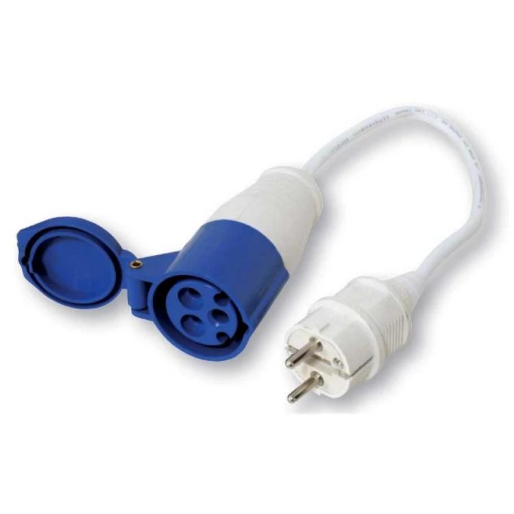Przejściówka adapter CEE - Schuko 30 cm