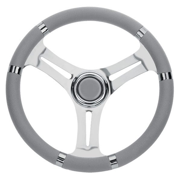 Kierownica Savoretti T18RG 350 mm szara