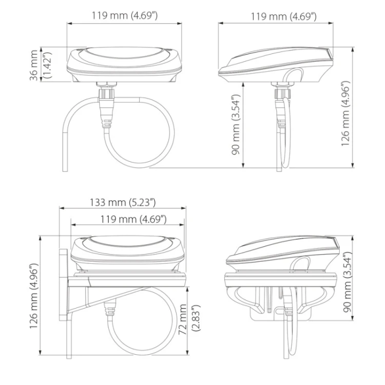 Navico Precision-9 kompas czujnik ruchu