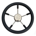 Kierownica Savoretti T9B 400 mm stal nierdzewna i tworzywo