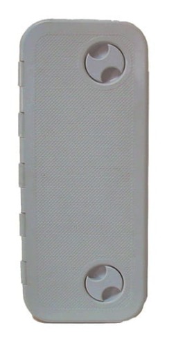Zamknięcie z drzwiczkami Industrial Line 250 x 598 mm szare