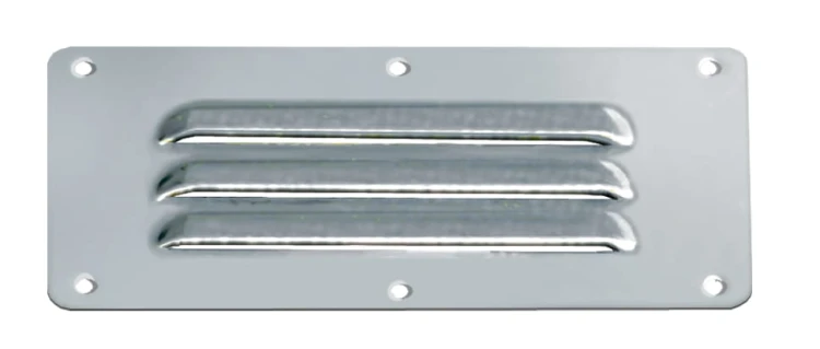Kratka wentylacyjna ze stali nierdzewnej 127 x 65 mm