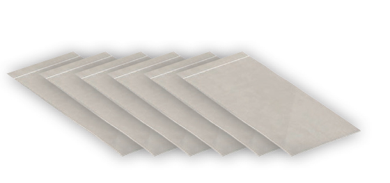 Paski odblaskowe samoprzylepne 5 x 10 cm 6 szt. CE