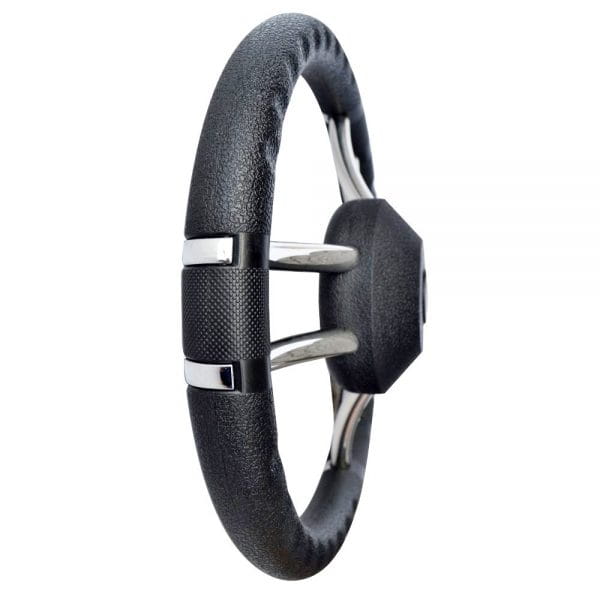 Kierownica Savoretti T27B 350 mm czarna
