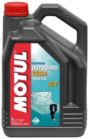 Motul Outboard Tech 4T 10W40 olej silnikowy półsyntetyczny 1 l