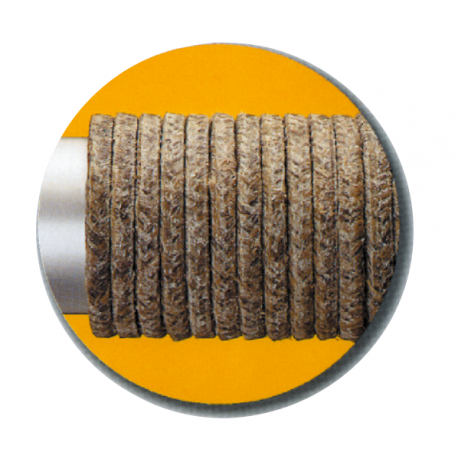 Sznur łojowy do dławicy 6 x 6 mm 2 m