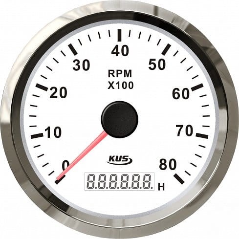 Obrotomierz z licznikiem motogodzin KUS SeaV 8000 RPM