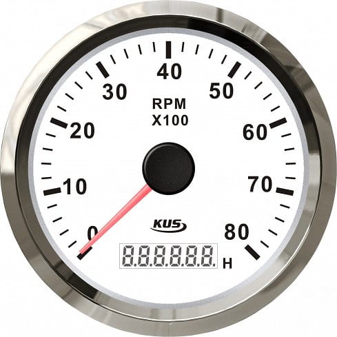 Obrotomierz z licznikiem motogodzin KUS SeaV 8000 RPM