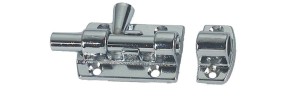 Zasuwka z mosiądzu chromowanego 59 x 27 mm