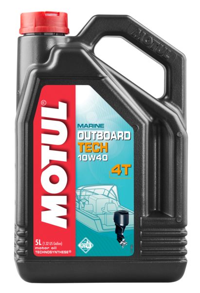 Motul Outboard Tech 4T 10W40 olej silnikowy półsyntetyczny 5 l
