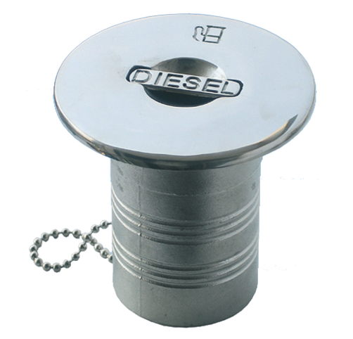 Wlew paliwa ze stali nierdzewnej 38 mm "diesel"