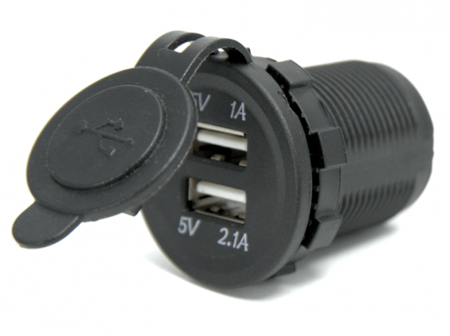 Gniazdo USB okrągłe