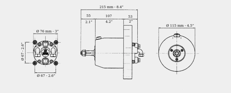 Pompa sterociągu hydraulicznego Ultraflex UP33F
