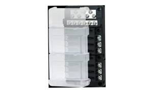 Skrzynka bezpieczników x 12 z listwą masową