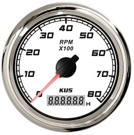 Obrotomierz z licznikiem motogodzin KUS SeaQ 8000 RPM