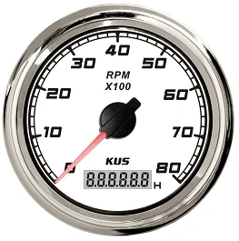 Obrotomierz z licznikiem motogodzin KUS SeaQ 8000 RPM