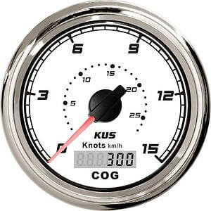 Prędkościomierz KUS SeaQ z GPS 30 km/h 15 Kn