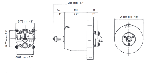 Pompa sterociągu hydraulicznego Ultraflex