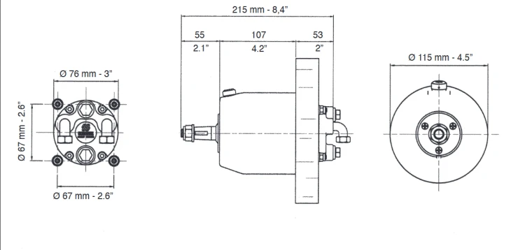 Pompa sterociągu hydraulicznego Ultraflex