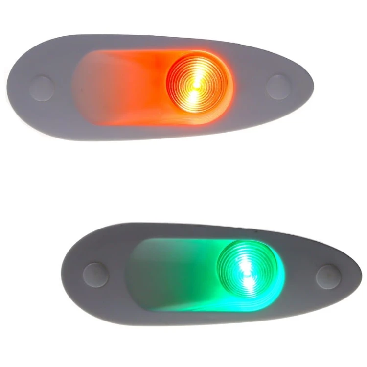 Lampy nawigacyjne burtowe LED wpuszczane