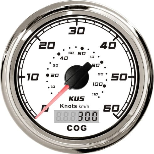 Prędkościomierz KUS SeaQ z GPS 60 km/h 30 Kn