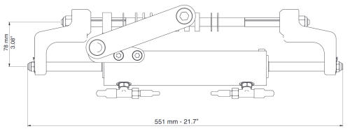 Siłownik hydrauliczny Ultraflex