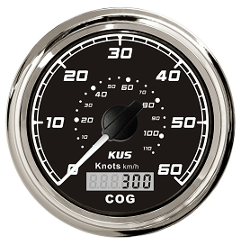 Prędkościomierz KUS SeaQ z GPS 60 mil