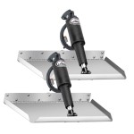Komplet trymklap Lenco Marine Edge Mount 12"x 18" z panelem LED