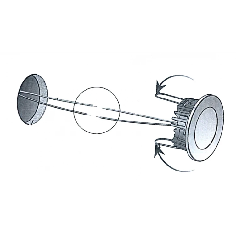 Lampa wewnętrzna kabinowa LED 72 mm