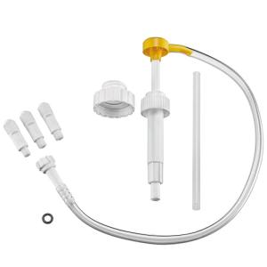 Pompka do wymiany oleju w spodzinie z końcówkami