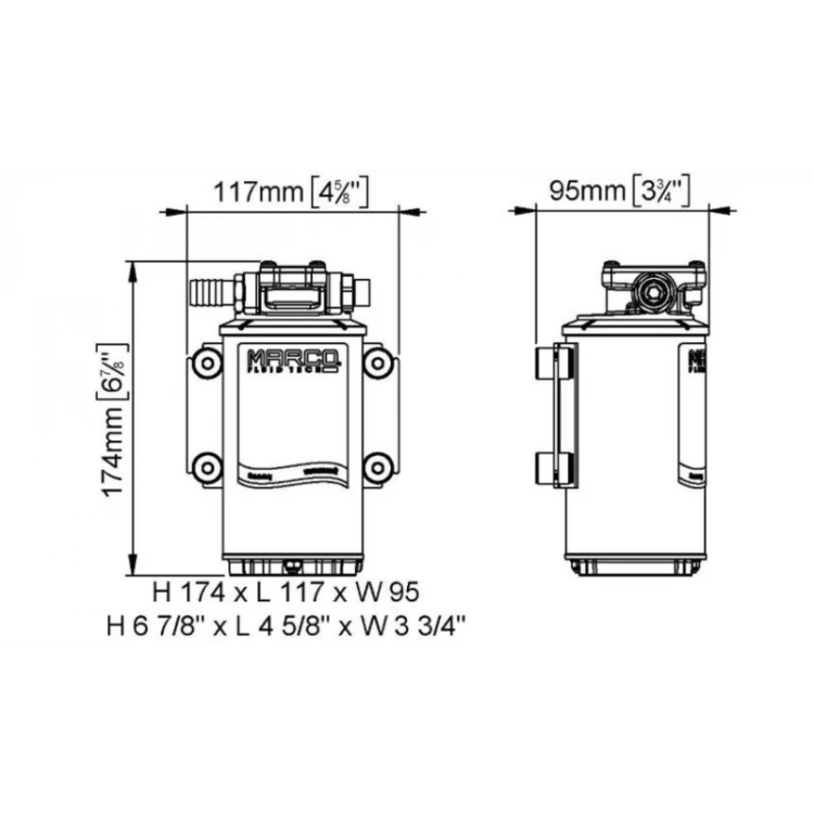 Marco UP9/OIL 24 V 8 l/min