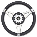Kierownica Savoretti T29B 350 mm czarna 