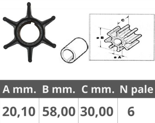 Yamaha 2T 60-90 KM 688-44352-03