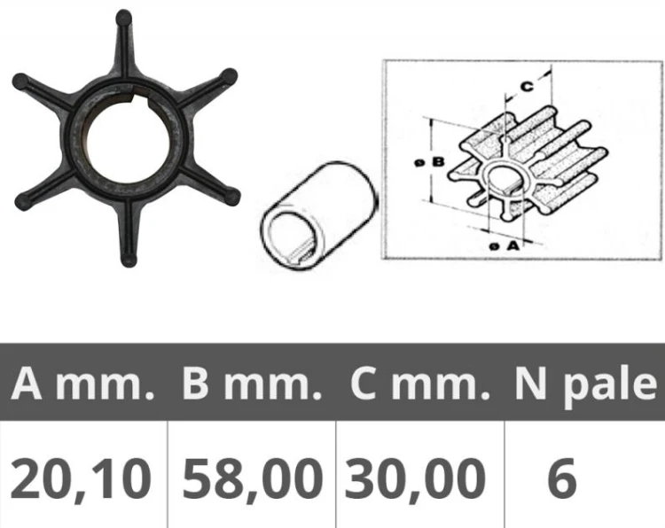 Yamaha 2T 60-90 KM 688-44352-03