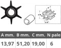 Yamaha 2T 20-25 KM 6L2-44352-00