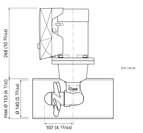Quick BTQ 140-40 140 mm