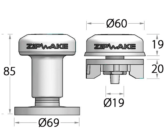 Antena GPS Zipwake 2011240