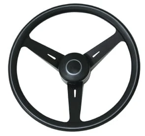 Kierownica 350 mm z tworzywa czarna
