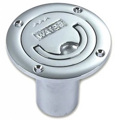 Wlew wody 38 mm chromowany