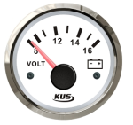 Woltomierz KUS SeaV 8-16 V 52 mm