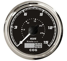 Prędkościomierz KUS SeaQ z GPS 15 mil