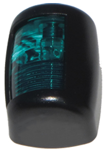 Lampa nawigacyjna LED burtowa światło zielone 125 st.