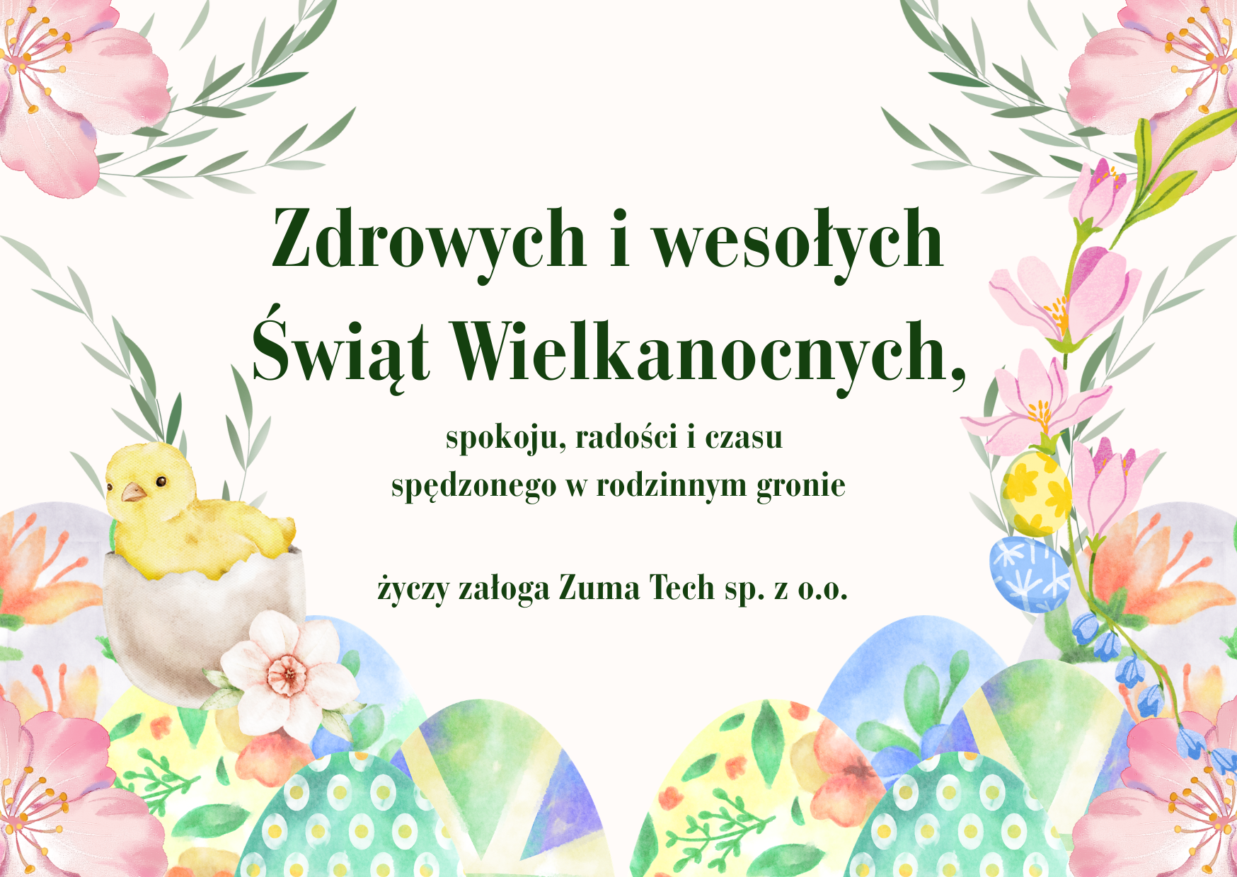 Wesołych Świąt Wielkanocnych!
